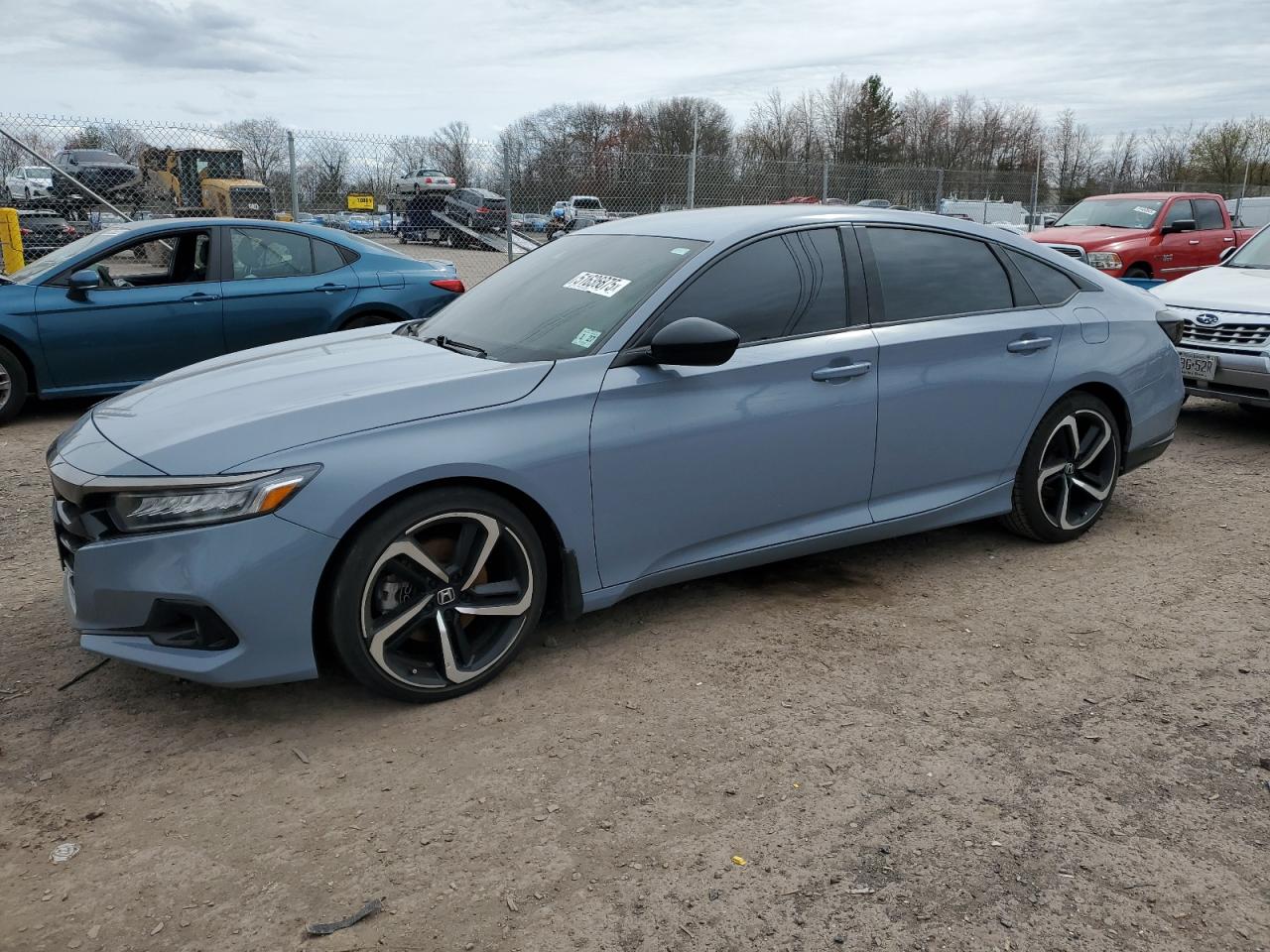 2022 Honda Accord Sport en Venta en Chalfont, PA - Burn - Interior