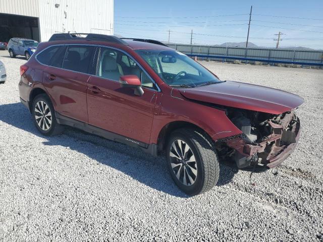  SUBARU OUTBACK 2016 Burgundy