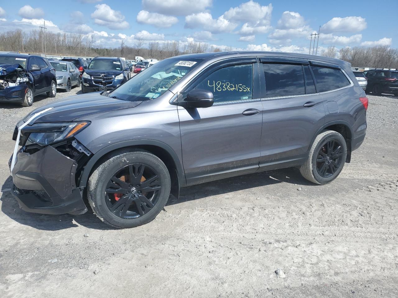 2022 Honda Pilot Se for Sale in Leroy, NY - Front End