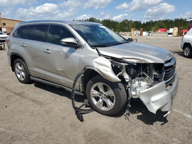  TOYOTA HIGHLANDER 2015 Gold