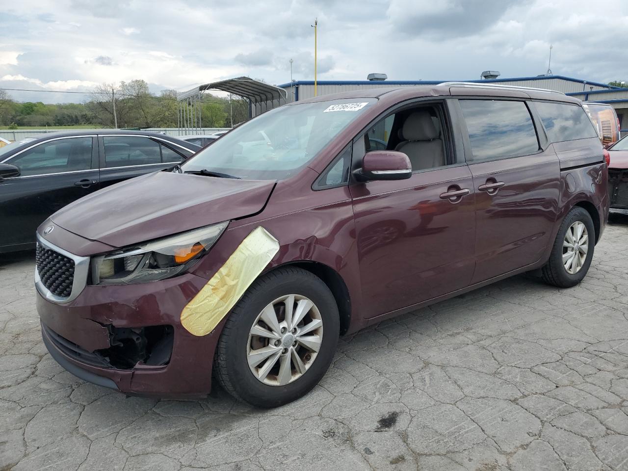 2016 Kia Sedona Lx للبيع في Lebanon، TN - Mechanical