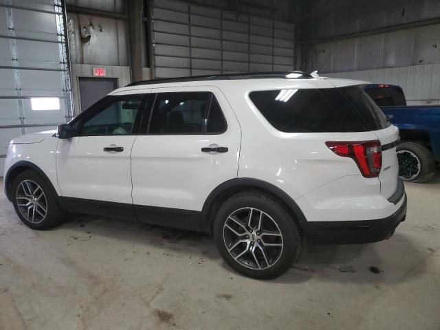  FORD EXPLORER 2018 White