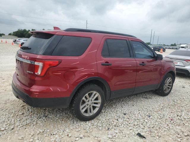  FORD EXPLORER 2016 Czerwony
