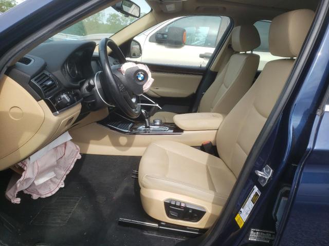  BMW X3 2017 Синий