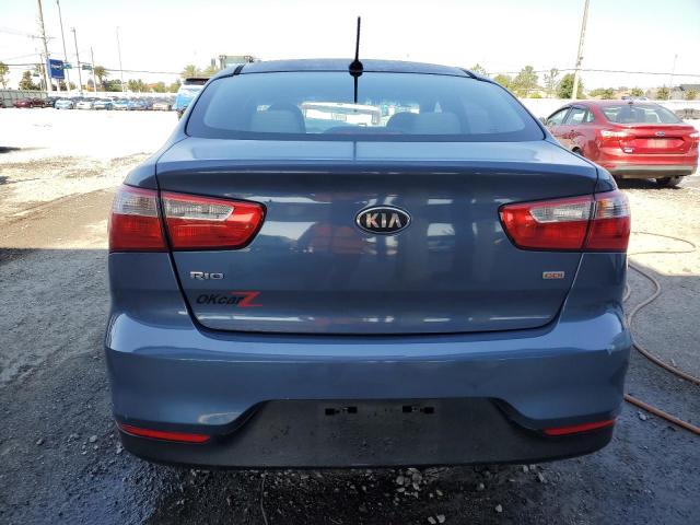  KIA RIO 2016 Blue