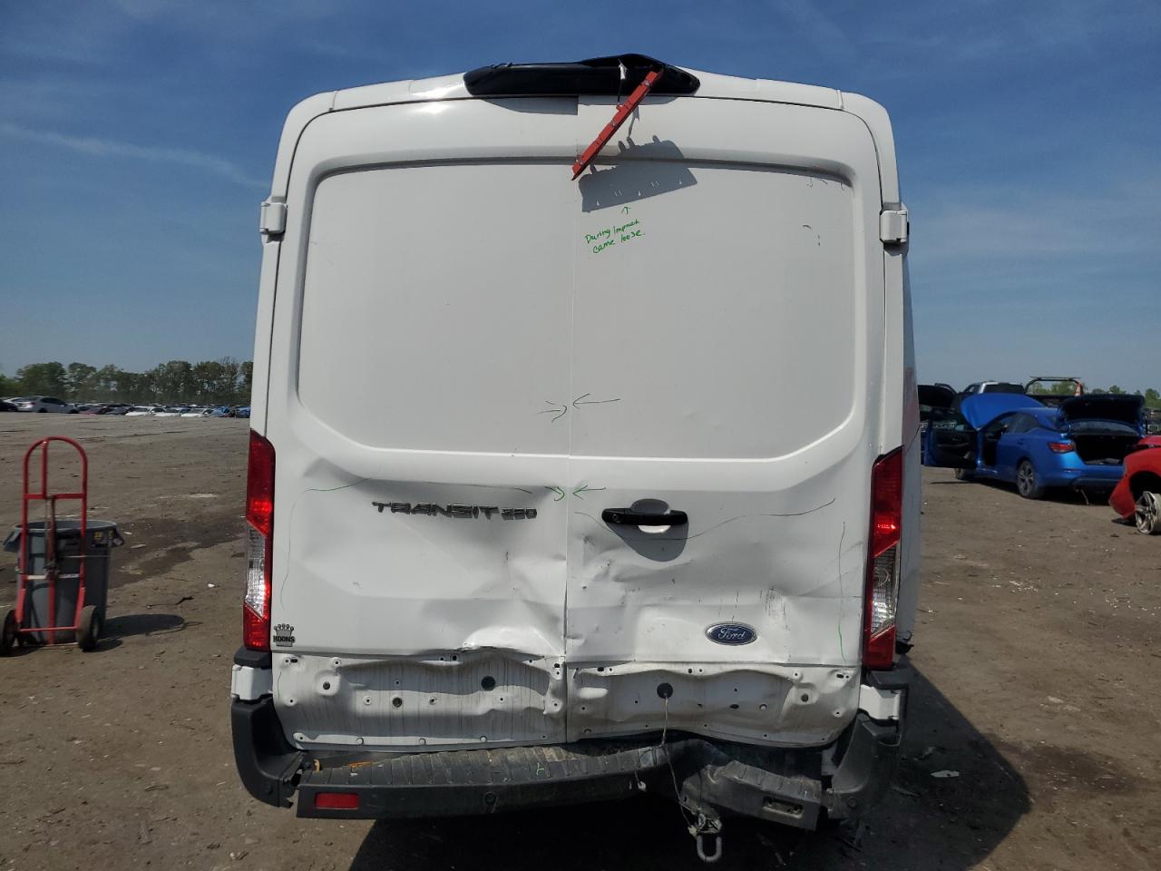 2023 Ford Transit T-250 VIN: 1FTBR1C85PKB77079 Lot: 53884015
