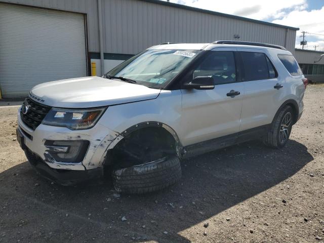  FORD EXPLORER 2017 Silver