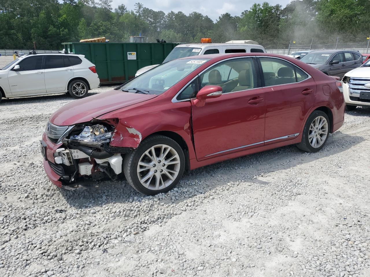 2010 Lexus Hs 250H იყიდება Ellenwood-ში, GA - Front End