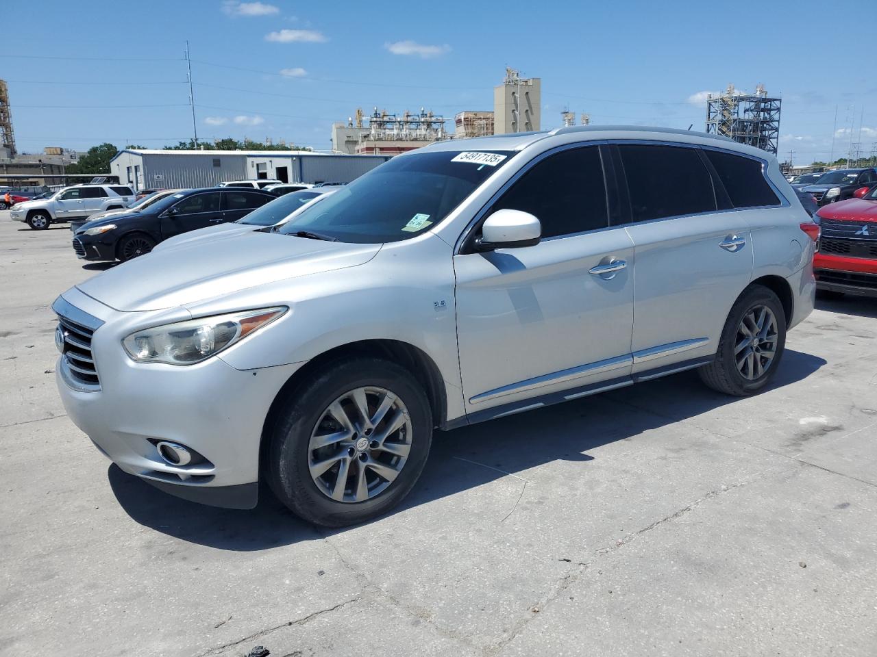 2015 Infiniti Qx60 за продажба в New Orleans, LA - Water/Flood