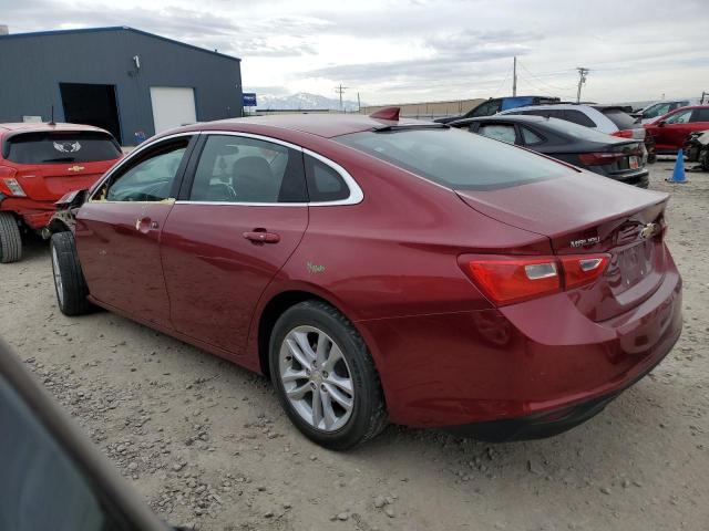  CHEVROLET MALIBU 2018 Czerwony