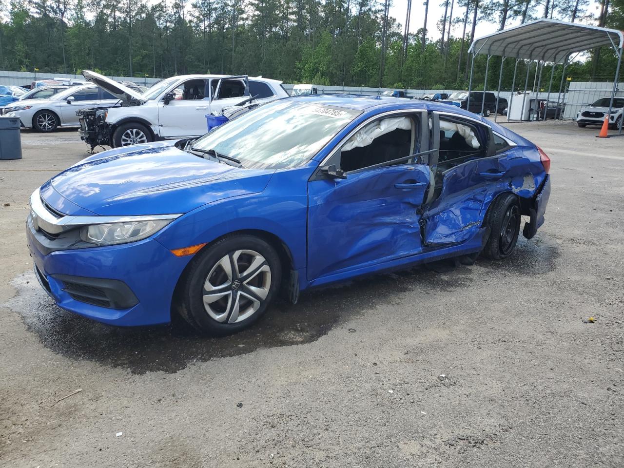 2017 Honda Civic Lx na sprzedaż w Harleyville, SC - All Over