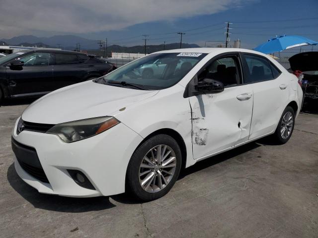Sedans TOYOTA COROLLA 2014 White