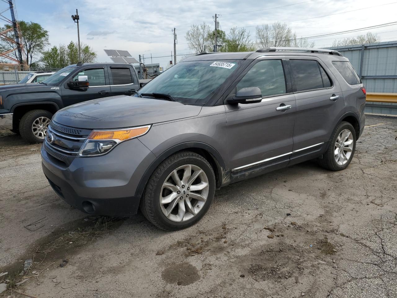 2013 Ford Explorer Limited за продажба в Dyer, IN - Mechanical