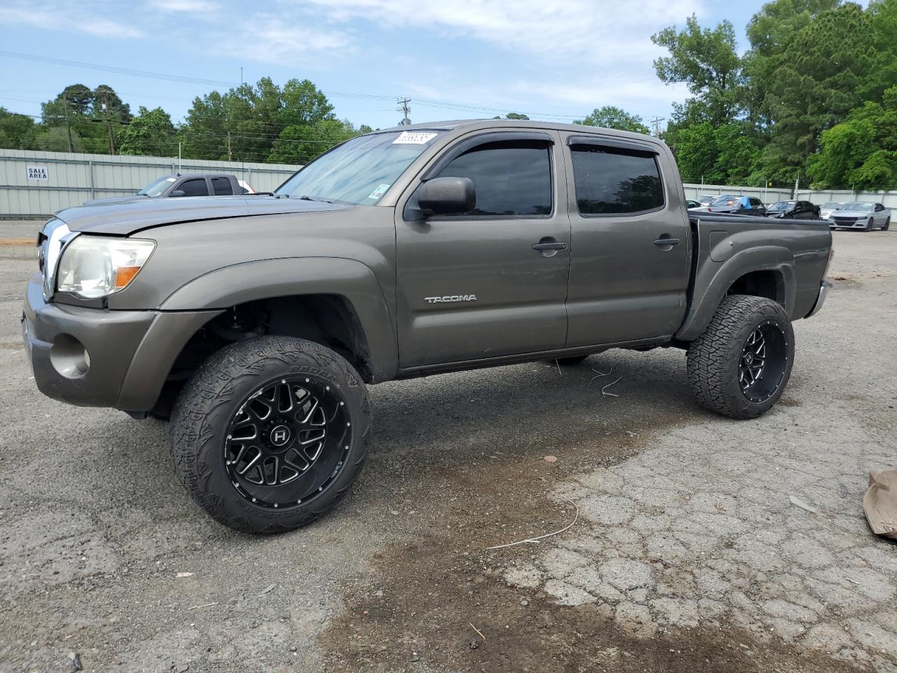 2009 Toyota Tacoma Double Cab Prerunner за продажба в Shreveport, LA - Rear End