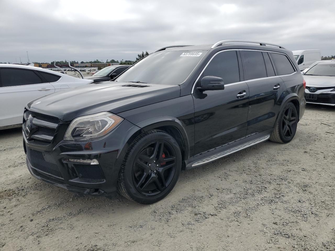 2015 Mercedes-Benz Gl 550 4Matic продається в Antelope, CA - Front End