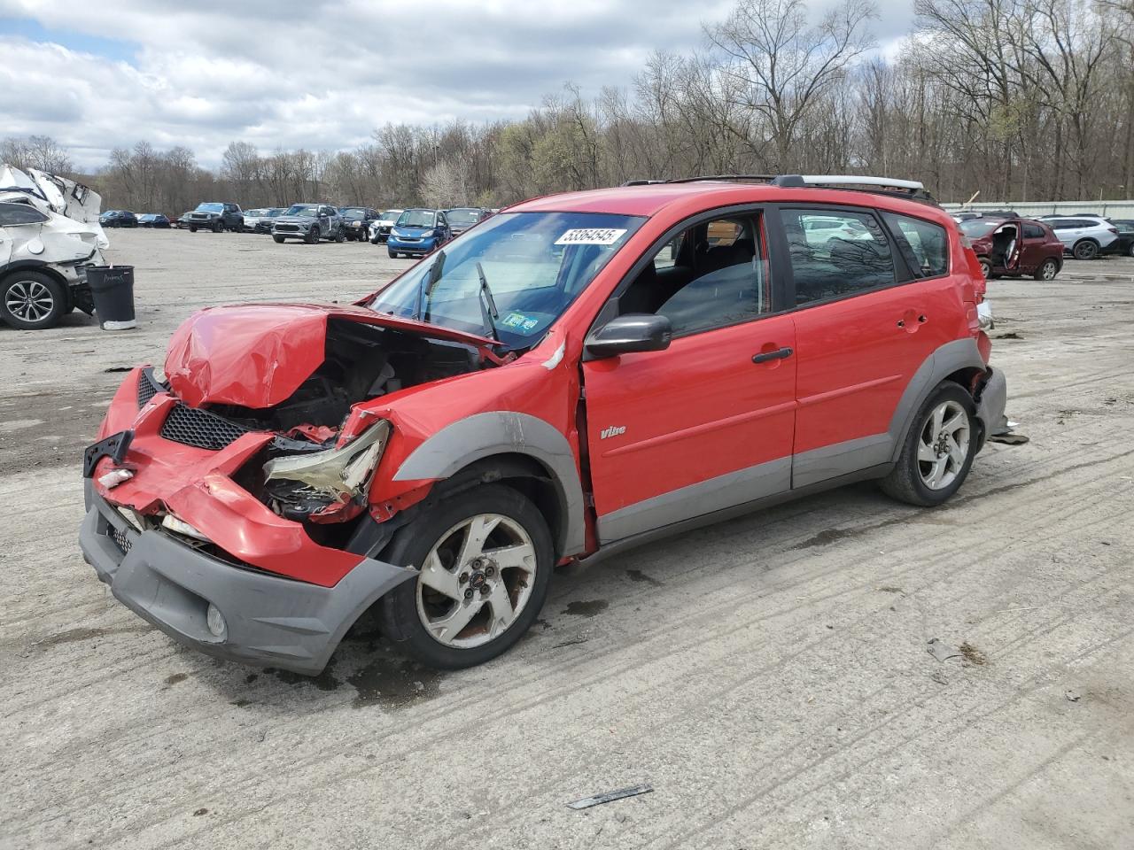 2003 Pontiac Vibe en Venta en Ellwood City, PA - All Over