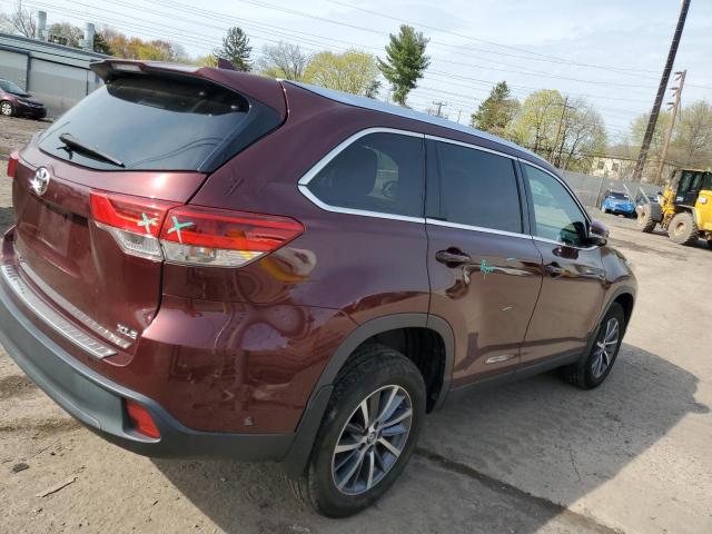  TOYOTA HIGHLANDER 2019 Burgundy