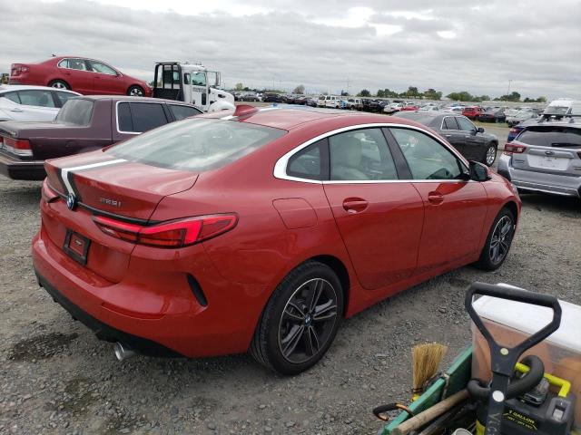  BMW 2 SERIES 2021 Czerwony
