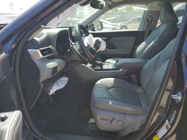  TOYOTA HIGHLANDER 2022 Granatowy