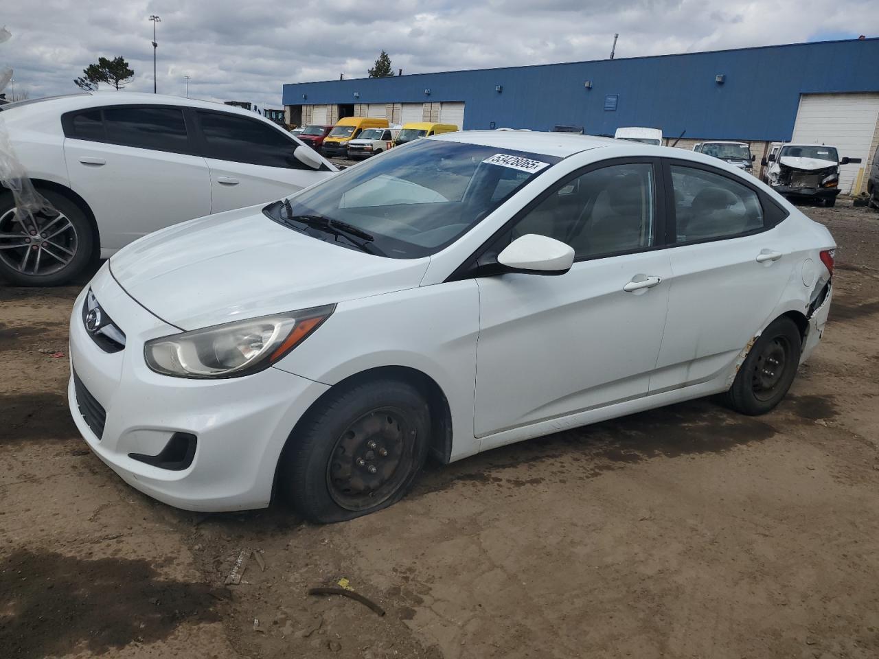 2013 Hyundai Accent Gls за продажба в Woodhaven, MI - Rear End