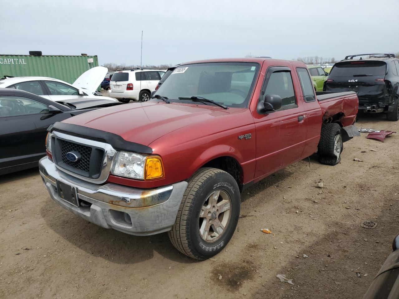 2005 Ford Ranger Super Cab იყიდება Elgin-ში, IL - Rear End