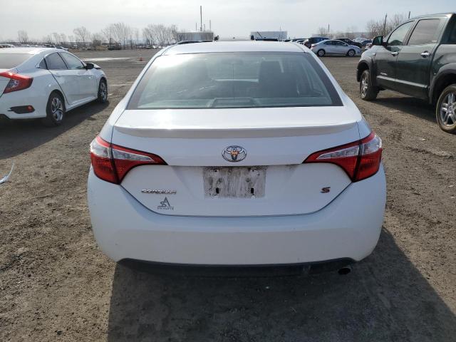  TOYOTA COROLLA 2016 Белый
