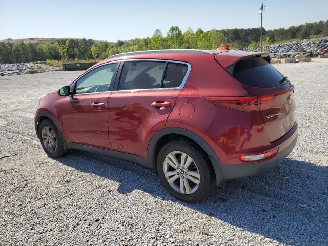  KIA SPORTAGE 2017 Czerwony
