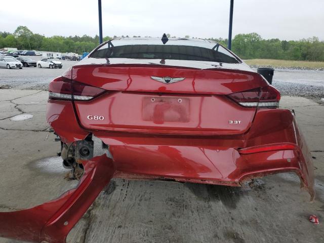  GENESIS G80 2020 Red