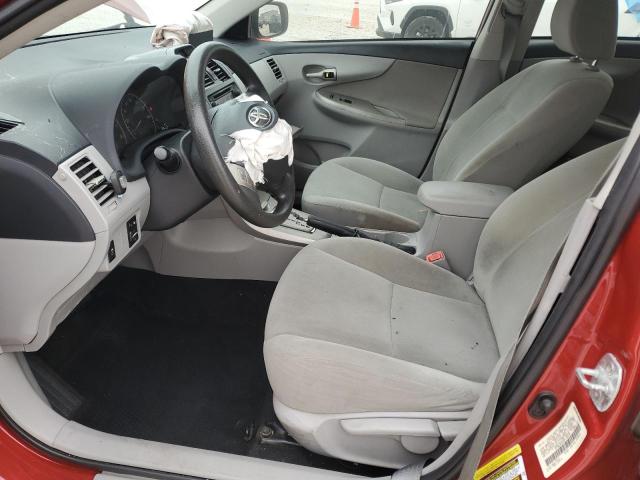  TOYOTA COROLLA 2013 Red