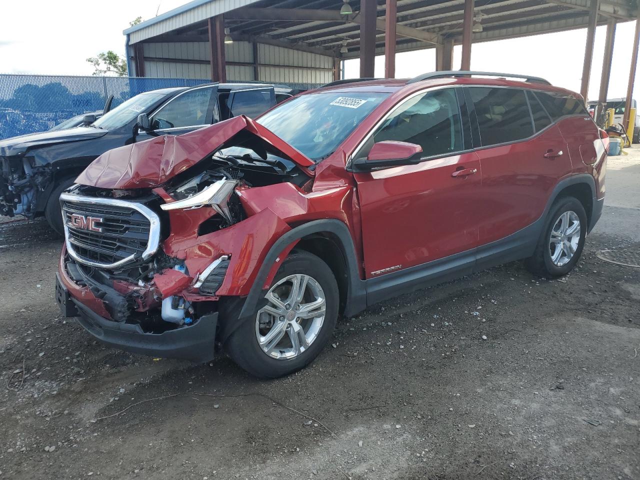2019 Gmc Terrain Sle продається в Riverview, FL - Front End