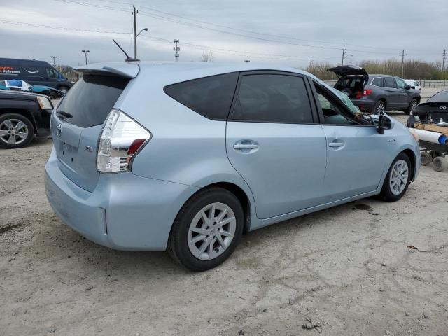  TOYOTA PRIUS 2012 Blue