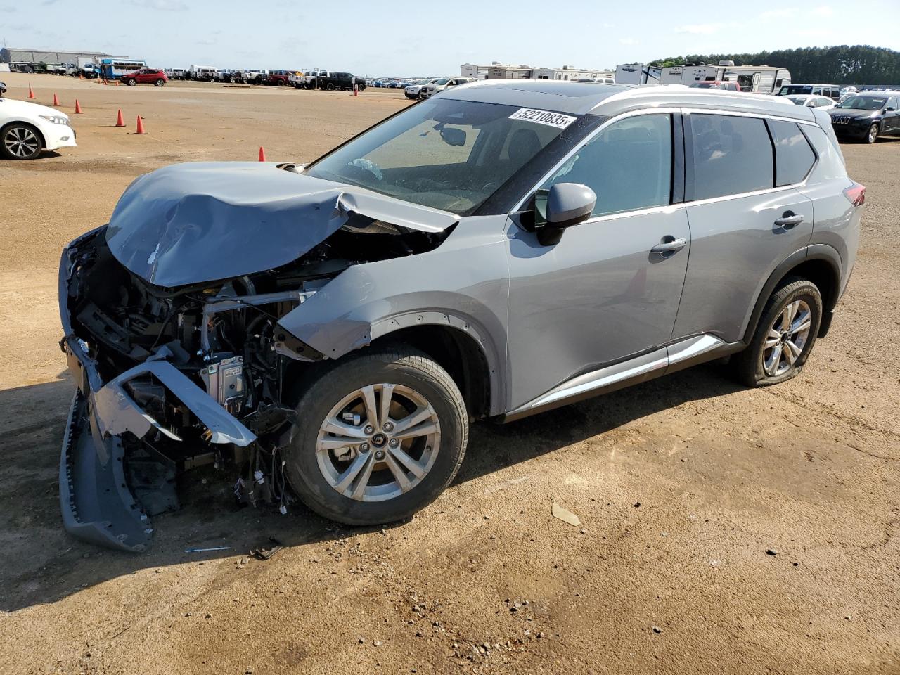 2021 Nissan Rogue Sl იყიდება Longview-ში, TX - Front End