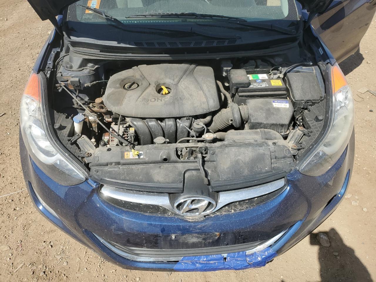 2013 Hyundai Elantra Gls VIN: KMHDH4AE0DU763299 Lot: 53336225
