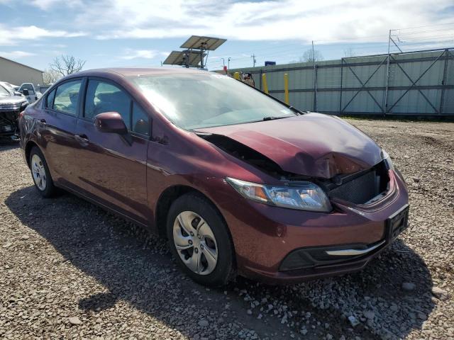  HONDA CIVIC 2013 Red