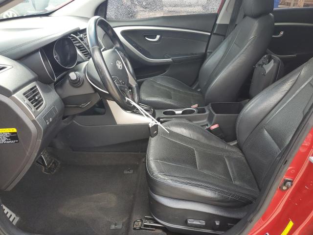  HYUNDAI ELANTRA 2013 Czerwony