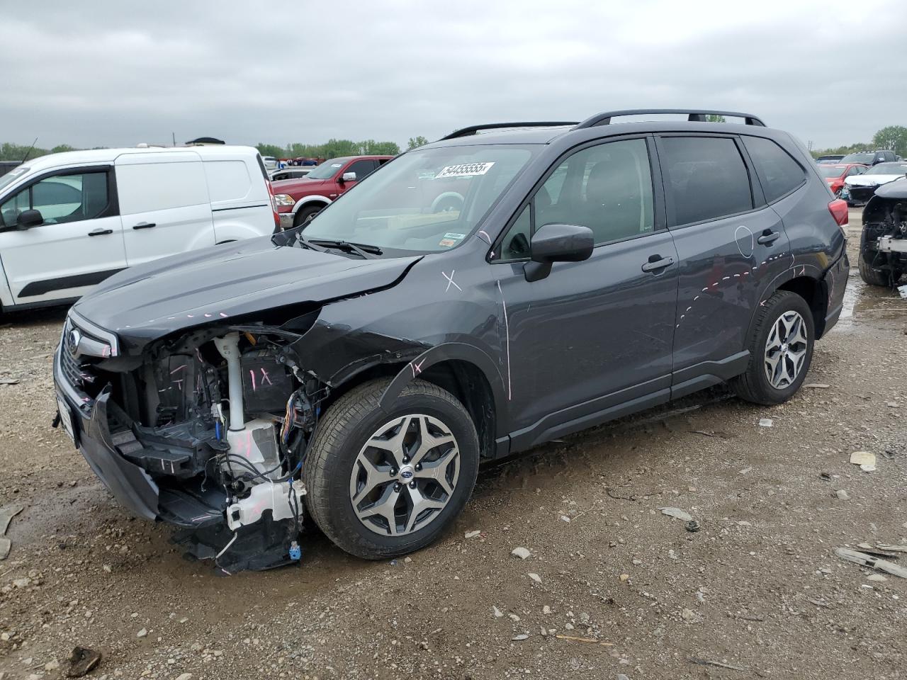 2021 Subaru Forester Premium за продажба в Kansas City, KS - Front End