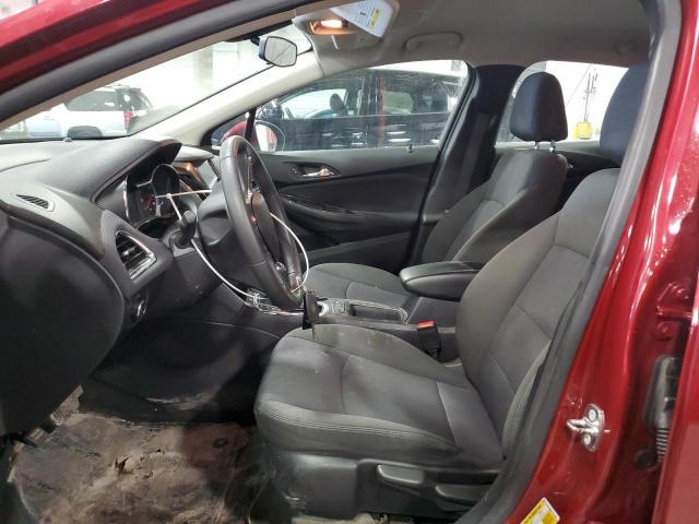  CHEVROLET CRUZE 2018 Червоний