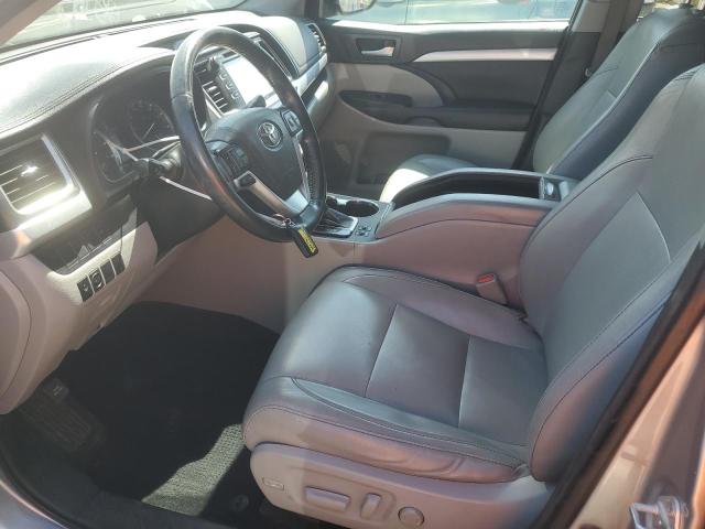  TOYOTA HIGHLANDER 2016 Silver