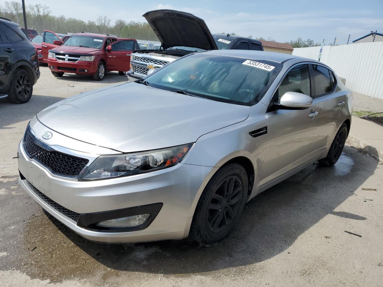2012 Kia Optima Lx na sprzedaż w Louisville, KY - Hail