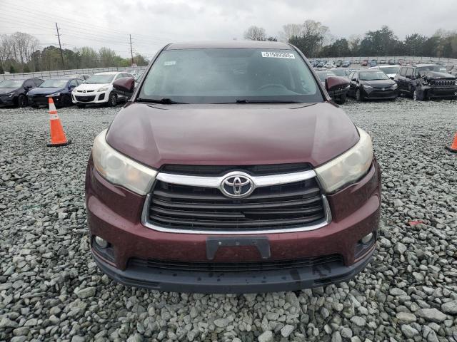  TOYOTA HIGHLANDER 2015 Burgundy