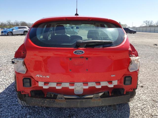  FORD FOCUS 2017 Czerwony