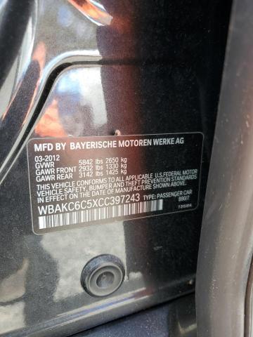 2012 BMW 750 XI