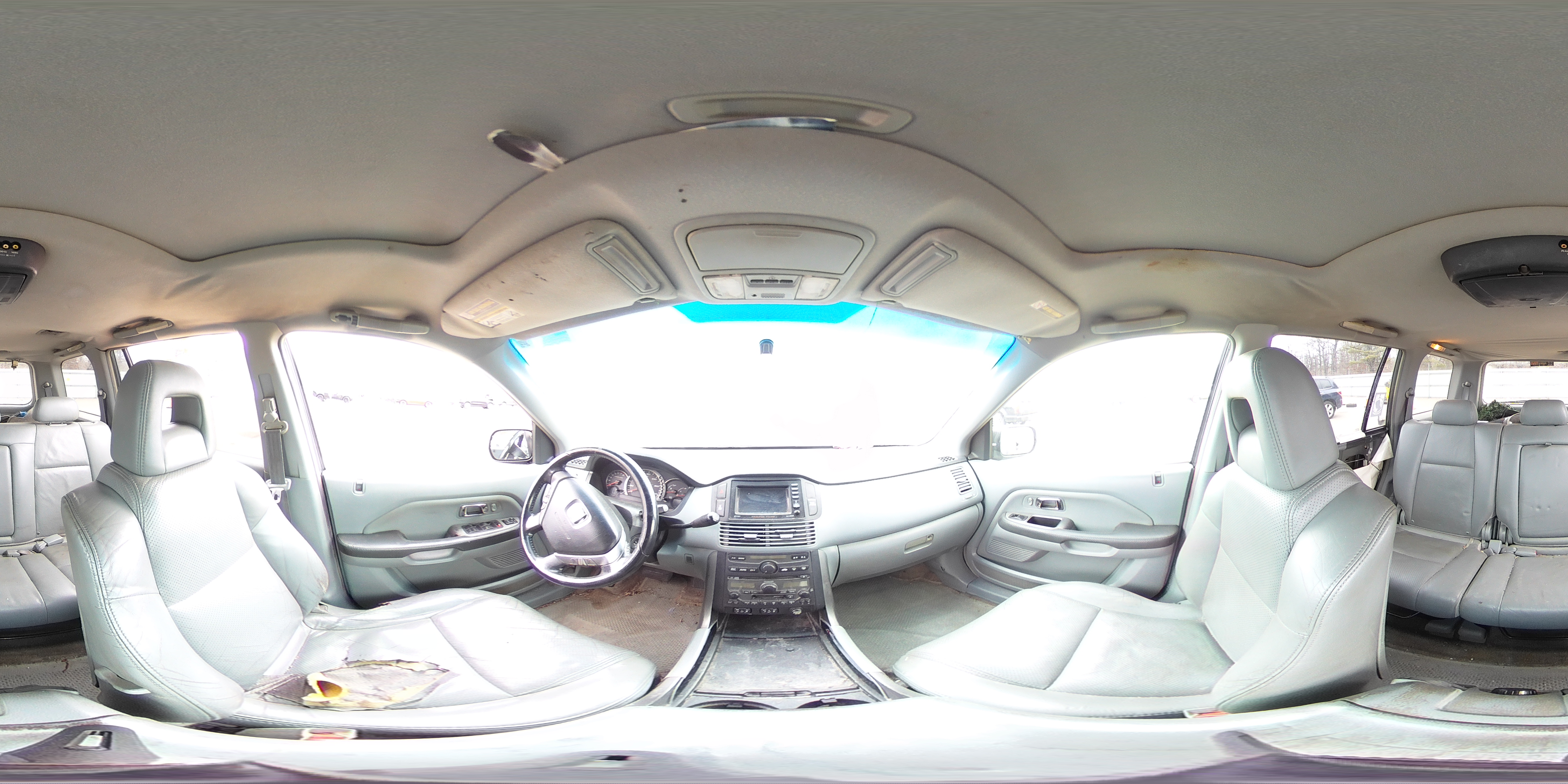 2005 Honda Pilot Exl VIN: 2HKYF18735H551087 Lot: 53953665