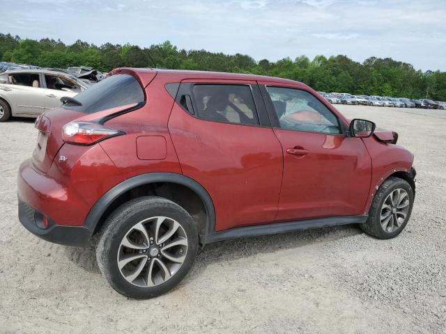  NISSAN JUKE 2017 Красный