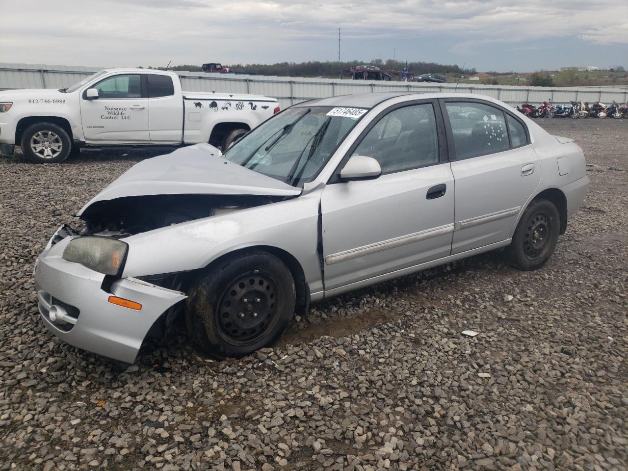 2004 Hyundai Elantra Gls for Sale in Earlington, KY - Front End