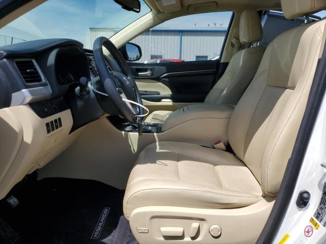  TOYOTA HIGHLANDER 2015 Белы