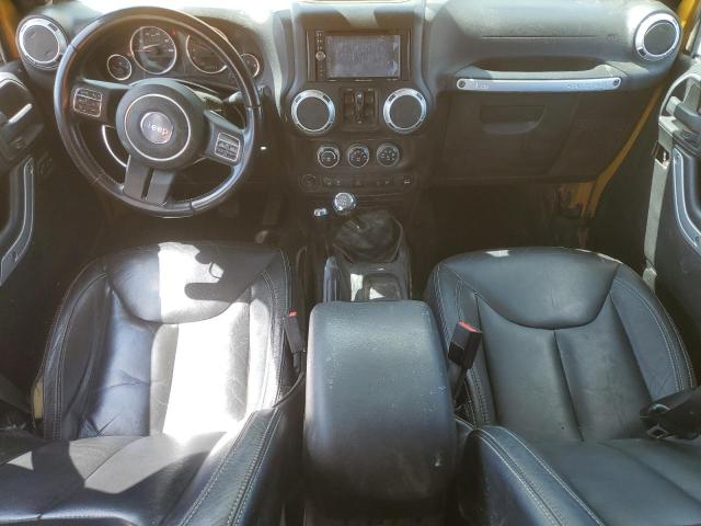 Parquets JEEP WRANGLER 2014 Pomarańczowy
