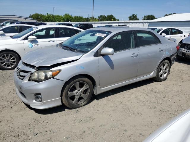 Седаны TOYOTA COROLLA 2012 Серебристый
