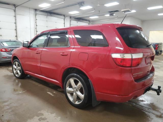  DODGE DURANGO 2013 Czerwony