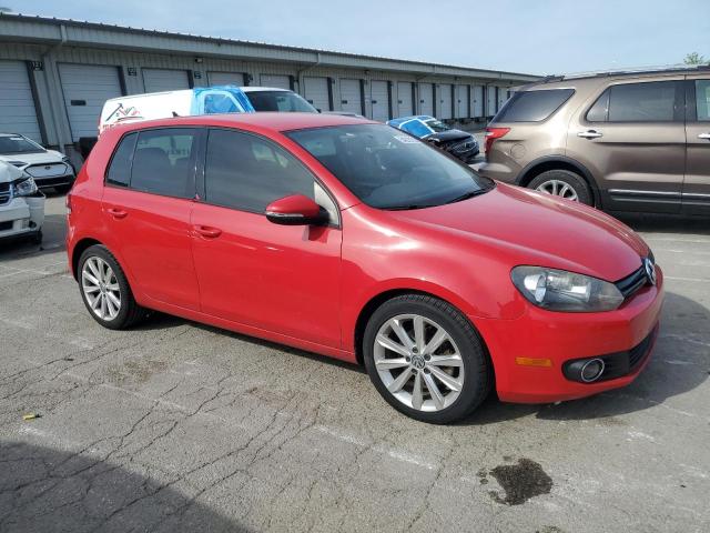  VOLKSWAGEN GOLF 2013 Красный